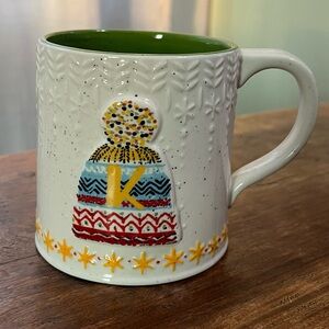 Anthropologie New Bundle up monogrammed “K”cup.